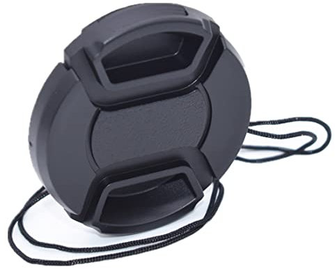Cache objectif pour appareil photo 43 mm, compatible avec tous les objectifs et autres appareils photo reflex (43 mm Camera Lens cap)