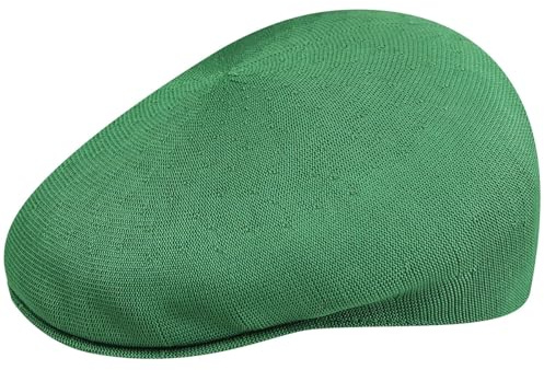 Kangol Tropic 504 Flat Cap hat Men´s (S (54-55 cm) - Green)