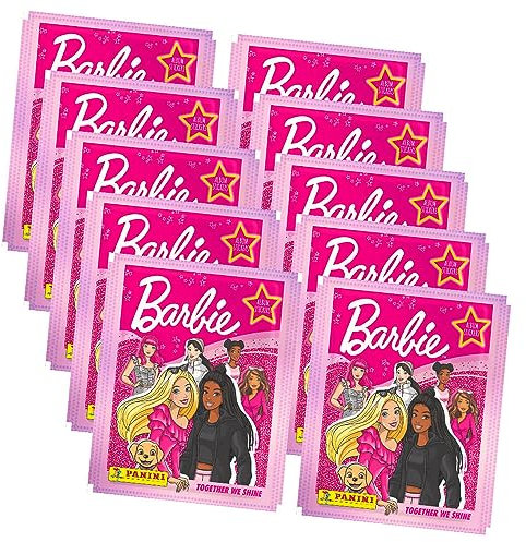 Panini Barbie Sticker - Together we shine (2023) - 10 Tüten Sammelsticker