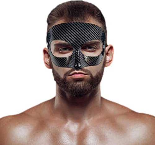 Nasenschutz für Sport, Nasenschutz, Gesichtsschutz, verstellbarer Gesichtsschutz, gebrochene Nase, umfassender Gesichtsschutz für Softball, Fußball, Tanzshow, Bar