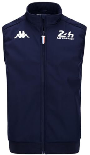 Kappa Le Mans Abusle 24H Herren-Jacke, Blau (FR/ES, Alpha/Buchstaben, 3TG, normale Größe, blau), blau