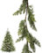 Künstliche Zederngirlande - 250cm - Künstliche Weihnachtsgirlande Tannengirlande Weihnachtsdekoration - Weiche Künstliche Kiefernnadel Grüne Tannen Girlande Weihnachten Für Treppen, Kamin, Fenster