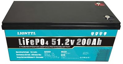 LiFePO4-Batterie 48V (51,2V) 200AH, Lithium-Freizeitbatterie, Lithium-Eisenphosphat-Batterie geeignet für Energiespeichersysteme, Solarenergiesysteme usw.