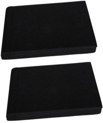 DIKACA 2Pcs Speaker Acoustic Isolation Pads Soundproof Cushions for Noise Isolation High Density Speaker Isolation Pads for Monitors and Speakers