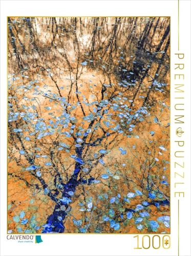 Puzzle · Wo Erinnerungen wie Bläter Treiben | Ein Herbstmoment voller Magie · 1000 Teile · Lege-Größe 64 × 48 cm · CALVENDO Puzzle