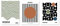 ARTFAVES® Poster Set - Bauhaus Geometrie 2 - mehrteilige Wanddeko Wohnzimmer, Schlafzimmer, Büro, Flur - 3 moderne Wandbilder Formen, Kunst, Abstrakt, Kunstplakat - ohne Bilderrahmen