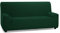 Martina Home Tunez, Copridivano elastico, Tela (50% poliestere, 45% cotone, 5% elastan), Bottiglia Verde, 3 Posti (180-240 cm larghezza)