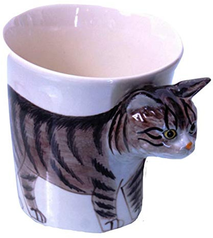 B2SEE Mug-Chat-Tasse-ceramique-Gateau animaux-3d-fait Main Enfant Femme Garcon Fille de LTD