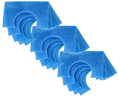 vhbw 15x Luftfilter G3 kompatibel mit Limodor/Limot Lüfter B-Serie B/A | B/B, B Lüfter, Badlüfter, Ventilator, Lüftungsgerät