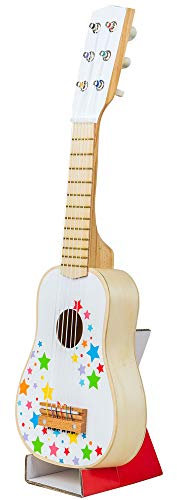 Bigjigs Spielzeug Kinderholzgitarre - Kindermusikinstrumente