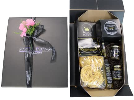 Cesti Pasquali a base di Tartufo - Idea Confezione Regalo MORFEO - Cesto Pasquale Gastronomico - Pacco Pasqua con Prodotti Tipici Artigianali - Truffle Gift Idea