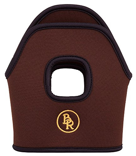 BR Bügelhüllen Bügelschützer Steigbügelschützer Neopren XL pro Paar (Braun)