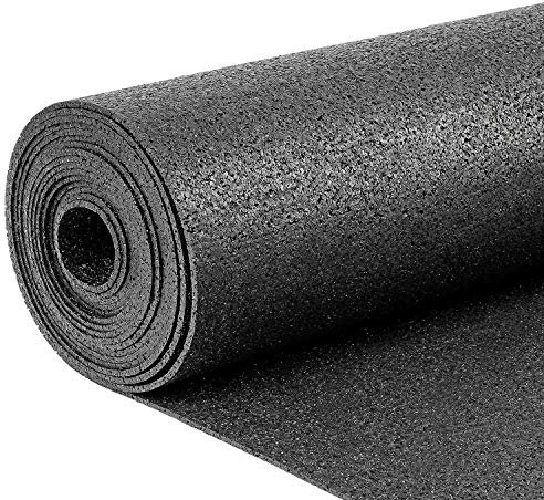 10m² Gummigranulatmatte Strong 1,25m x 8,00m, Stärke: 3mm, Bautenschutzmatte