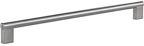 Gedotec Möbelgriff Edelstahl Schrankgriff 320 mm Türgriff Schranktür - Elhan | Relinggriff Schublade Ø 12 mm | Schubladengriff Küchen-Schrank & Möbel-Tür | 1 Stück - Küchengriff rund mit Schrauben