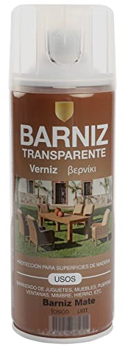 H HANSEL HOME Barniz Mate Pintura Spray Multicolor 400 Ml