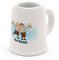 printplanet - Schnapsglas mit Namen oder Wunschtext selbst gestalten - Mini Bierkrug personalisieren und bedrucken – Motiv: Oktoberfest