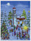Adventskalender Weihnachtskapelle: Papier Adventskalender