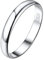 Bandmax Herren 3mm Glatter Bandring in 925 Sterling Silber Minimalist Trauring Verlobungsring Ehering für Hochzeit Verlobung Jahrestag Größe 62