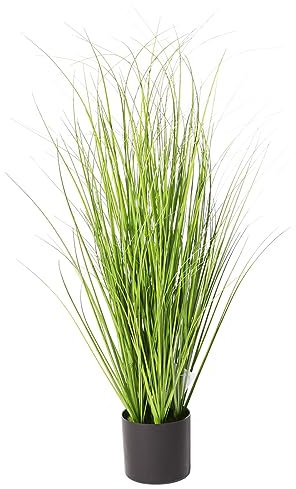 Deco Woerner Kunstgras im Topf 70 cm Deko-Gras künstliche Gras Dekogras Kunstgras Kunstpflanze