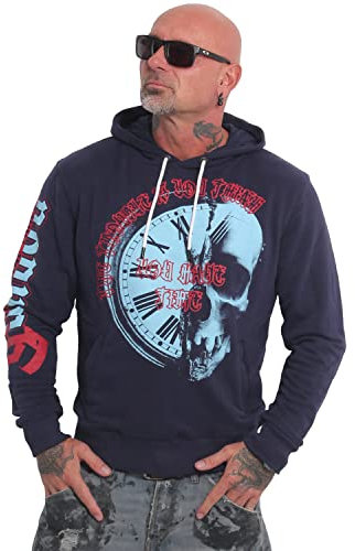 Yakuza Herren Time Trouble Kapuzenpullover, Parisian Night, 5XL