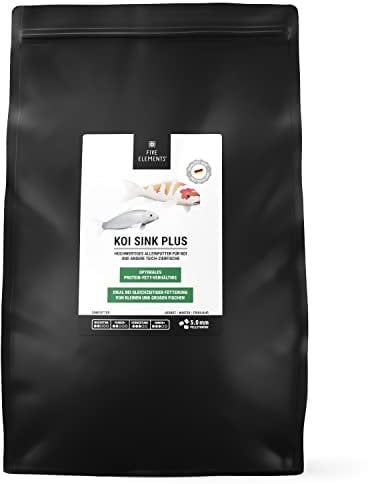 FIVE ELEMENTS® Koi Sink Plus | 6,0 kg | optimal als Frühling-Futter | sinkendes Koi-Futter | hochwertige Inhaltsstoffe