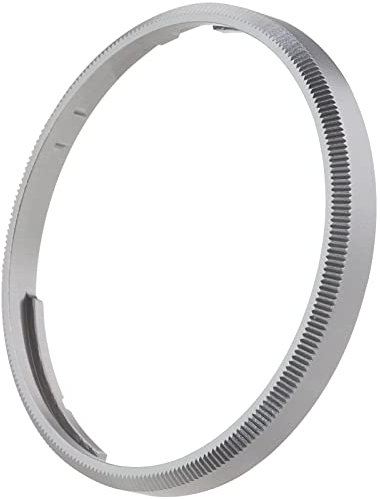 Haoge Silbergrauer Metall-Kameraring für RICOH GR3X/GRIIIX Kamera-Zubehör ersetzt GN-2, RRC-GR3XT