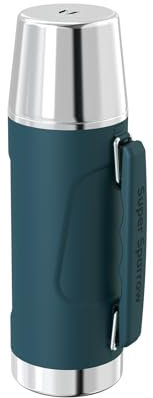 Super Sparrow Thermosflasche Edelstahl Trinkflasche - BPA-Frei - 750ml - Auslaufsicherer Deckel Fungiert als Trinkbecher - Hält 12/24 Std. Heiß/Kalt - Thermoskanne für Sport, Outdoor