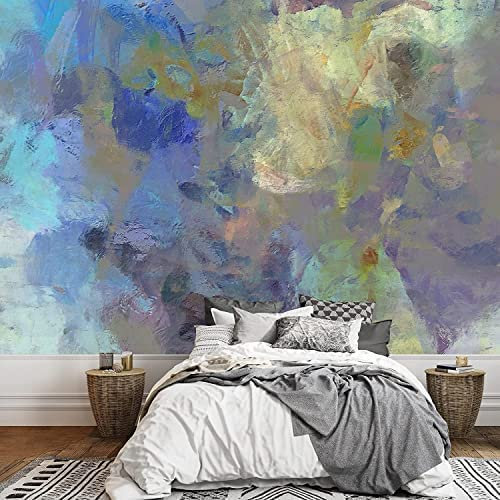 3D Tapete Für Restaurant Café Abstrakte Lila Farbe Pastell Textur Marmor Kinderzimmer Tapete Wandbild 3D Abziehen Und Aufkleben Selbstklebend Wandaufkleber Mädchen Zimmer Dekorieren Wandtapete Weihna