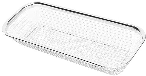 Escurridor de Utensilios de Acero Inoxidable/palillos/cuchara/tenedor/Escurridor de Cuchillos, Cesta, Escurridor de Almacenamiento de Cubiertos (cuadrado) (Tipo de cuadrícula)