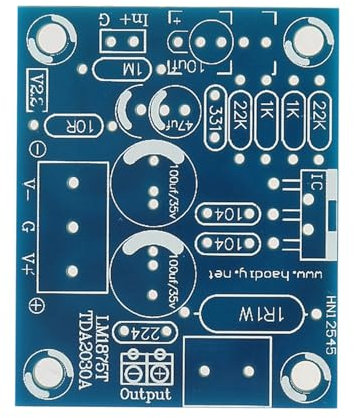 Audio Amplifier Board DIY Kit, Compact Size 20W Mono Channel HiFi Amplifier Board DIY Assembly, Obtain Knowledge