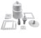 Aufstellpool Skimmer-Set, kompatibel für Hayward für SP1091LX für Dyna-Skim oberirdischen Pool-Skimmer