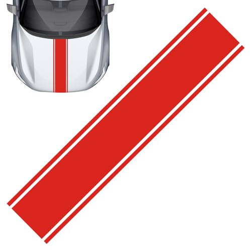 Strisce adesive per auto da corsa | Adesivi per cofano autoadesivi, decorazione impermeabile per auto, strisce per auto per decorazione esterna modificata