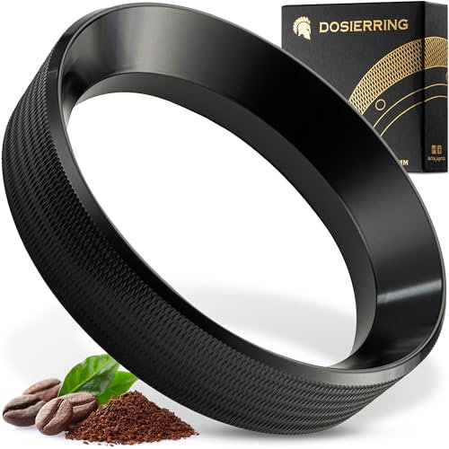 Barista Legends® Dosierring [58mm] | Dosiertrichter aus Aluminium mit 8 starken Magneten | Präzise Kaffeepulver-Dosierung für Siebträger | Hochwertiges Barista Zubehör für sauberes Arbeiten