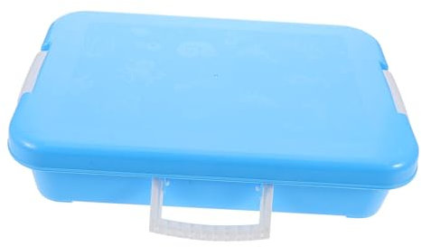 TOYANDONA Mini-sandtisch-spielzeugbehälter Ablagefächer Klassenzimmer-spielzeugkiste Organizer Kleinkind-sandkästen Mit Deckel