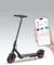 QNQ E Scooter, Elektroroller für Erwachsene, 8,5 Zoll, LED-Display, App-Funktion, Max 20-25km Reichweite 20km/h, 120 kg Belastung, Duales Bremssystem, Faltbarer für Pendler E Roller für Erwachsene