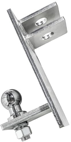 Warmfay Rangierhilfe Zugmaul Kugelkopf Ø50m Anhängerkupplung Rangierhilfe PKW Anhänger Kombikupplung Rangierhilfe Anhänger-Robust und Rostfrei