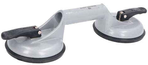Mumusuki Ventouse de Levage Ergonomique en Alliage d'aluminium Robuste avec Une Force de 100 Kg pour Soulever des Surfaces Lisses comme Le Verre et Le carrelage.
