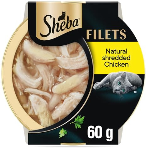 SHEBA Filets Adult Cat Food With Chicken in gravy 32x60g Tray