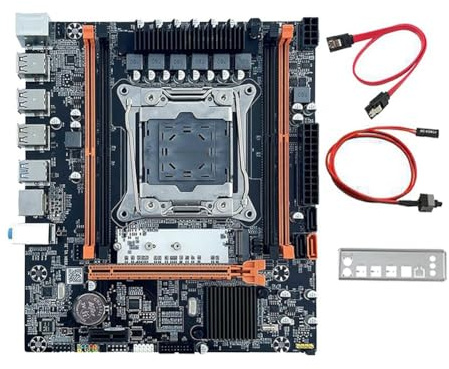 Muuookka X99H Desktop-Motherboard-Kit B85 Lga2011-3 4X DDR4 REG ECC RAM-Steckplätze M.2 PCIE SATA3.0 X99 Gaming-Motherboard