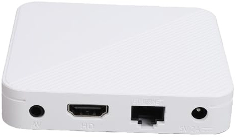 Bewinner TV Box 4K Ultra HD Dispositivo di Streaming Android 14 da 16 GB, Lettore Multimediale WiFi 6 Dual Band Bluetooth 5.0, Quad Core 2 GB di RAM, Supporto Telecomando HDR10 per