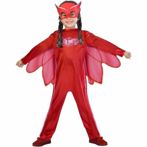 amscan (PKT) (Fix 10/10) (9902947) Child Girls Owlette Costume (2-3yr)