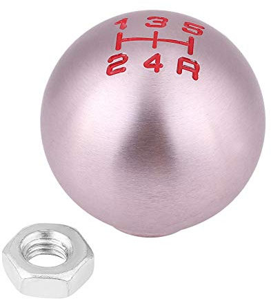 KIMISS Aluminiumlegierung Auto Gear Stick, Auto Getriebe Shifter Hebelknopf Stick Für FD2 Typ R(5 Geschwindigkeit)
