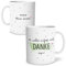 OWLBOOK® Personalisierte Geschenke für Frauen Tasse Personalisiert Name Danke Sagen Kaffee Tasse mit Spruch Geschenke Geschenkideen Kollegen zum Geburtstag Weihnachten Keramik 300 ml