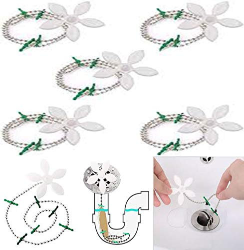 5 Pack Plug Hole Hair Catcher Sink Shower Drains Bath Basin Plug Hole Strainer