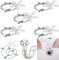 5 Pack Plug Hole Hair Catcher Sink Shower Drains Bath Basin Plug Hole Strainer