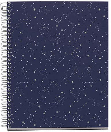 Miquelrius Notizbuch, A5, extra starker Einband, 4 farbige Streifen, 120 Blatt, kariert, Papier 70 g, mikroperforiert mit 2 Löchern für 2 Ringe, Blau
