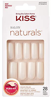 KISS Salon Natural Nail - Go Rouge
