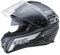 O'NEAL | Motorradhelm | Enduro Touring Adventure Street | Guter Fit, Pinlock und Bluetooth fähig, integrierte Sonnenblende | M-SRS Helmet String V.22 | Erwachsene | Schwarz Grau | Größe XS