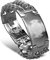 bahamut Herren-Armband Wikinger Odin Gungnir Mjolnir aus Edelstahl, cooles kubanisches Gliederarmband für Herren, nordisches Manschettenarmband, Schmuck, Large, Edelstahl, Kein Edelstein
