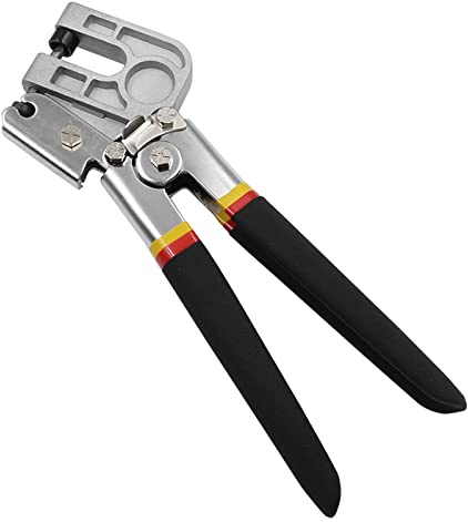 10 Inch High-Carbon Steel Metal Steel Stud Crimper, TPR Handle Stud Crimper Plaster Board Drywall Tool ,Punch Lock Framing Fastening Crimping Hand Tool